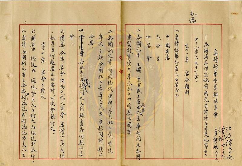 檔案瑰寶》國宴迎賓：外交進行曲