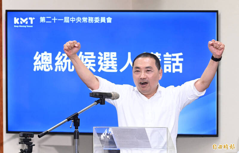 侯友宜去大學演講，人氣低到需要用加分學生才願意來？（資料照）