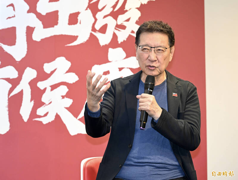 國民黨副總統參選人趙少康。（資料照）