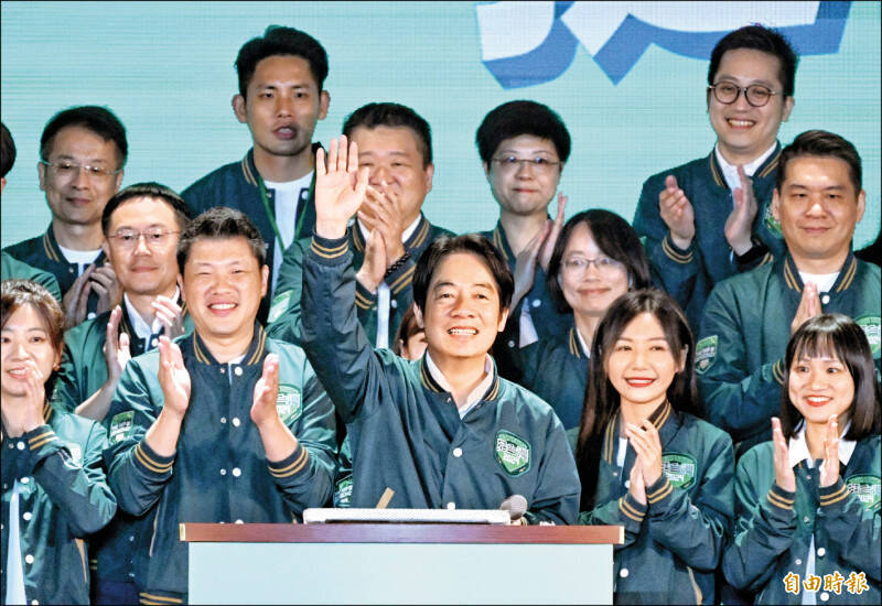 「選對的人，走對的路」是理性且溫暖的訴求，沒有劍指要下架某政黨，更沒有為了呈現自己的好，反而失了格調。（資料照）