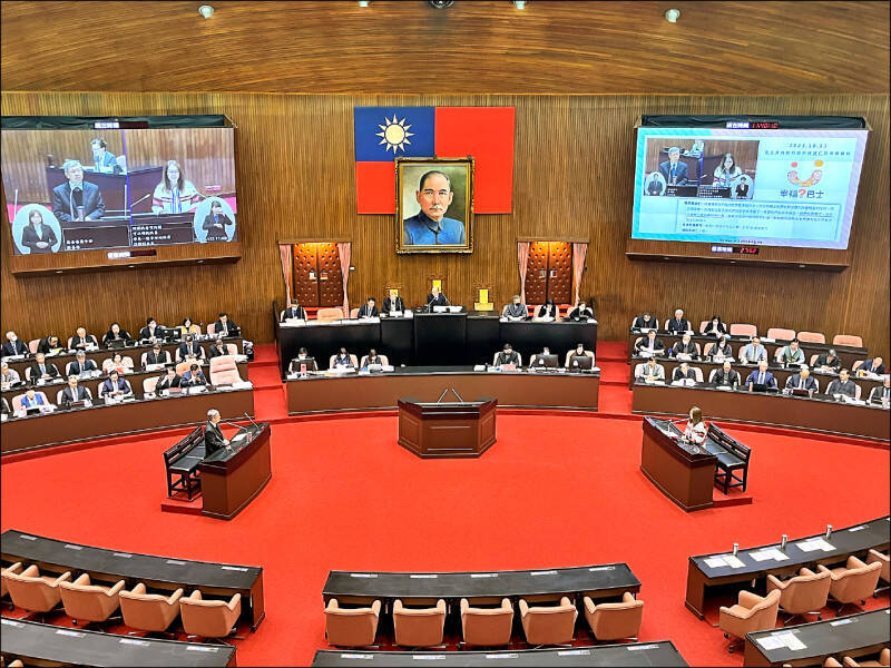 國民黨本次的「國會改革」許多項目均已逾越立法院的憲法上權能，只是為了讓國會可以凌駕於其他機關之上，對我國憲政體制毫無幫助。（資料照）