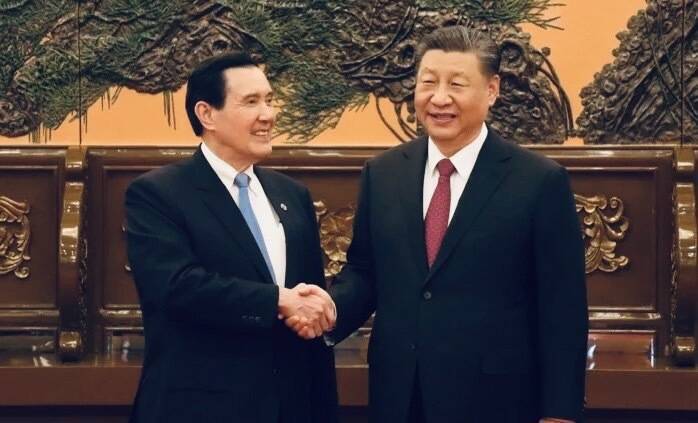 外界對於「馬習二會」安排與過程的細思極恐，或許可以投射出各界對於北京當局統戰矮化穿小鞋等慣性作為的戒慎恐懼，但若僅糾結於此，恐怕會忽略了「馬習二會」的本質和北京企欲釋放的訊息。（圖：翻攝直播）