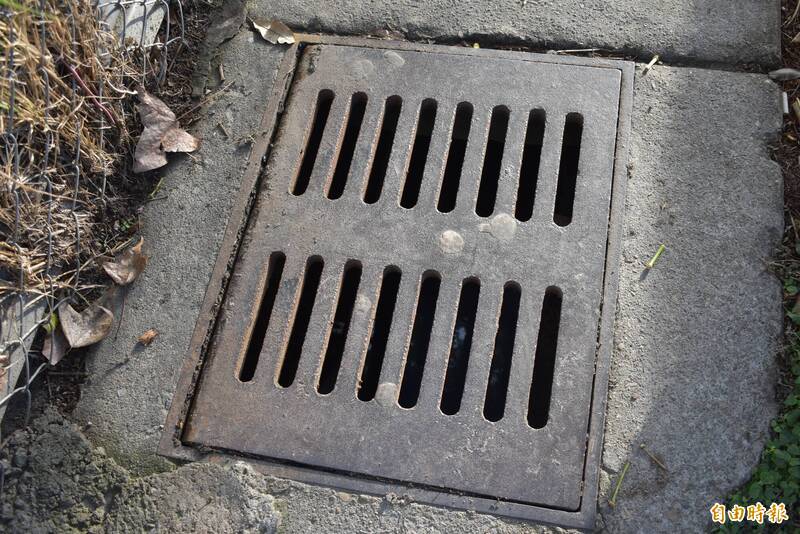 水溝蓋示意圖。（資料照）