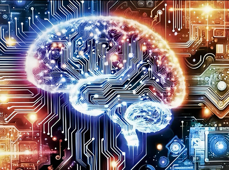 生成式AI（Generative AI）近年成為各國矚目的焦點，並投注大量資源開發AI語言模型。示意圖。（美聯社檔案照）