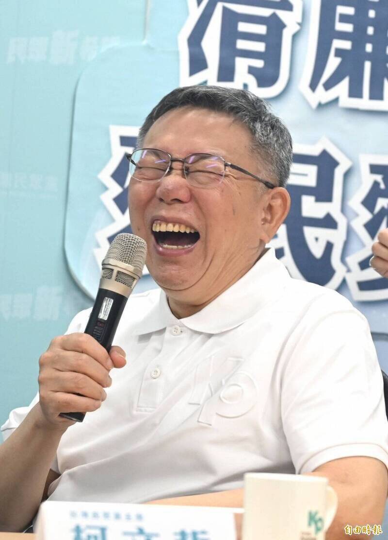 從被查扣的USB顯示，民眾黨主席柯文哲至少竊取政商名流捐給民眾黨的政治獻金近億元。（資料照）