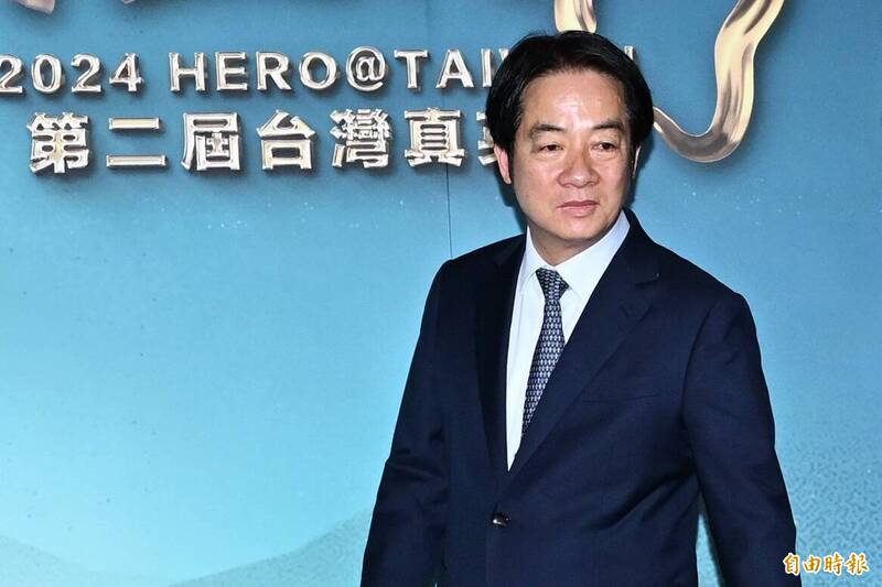 賴清德總統最新民調滿意度51.3%。（記者胡舜翔攝）