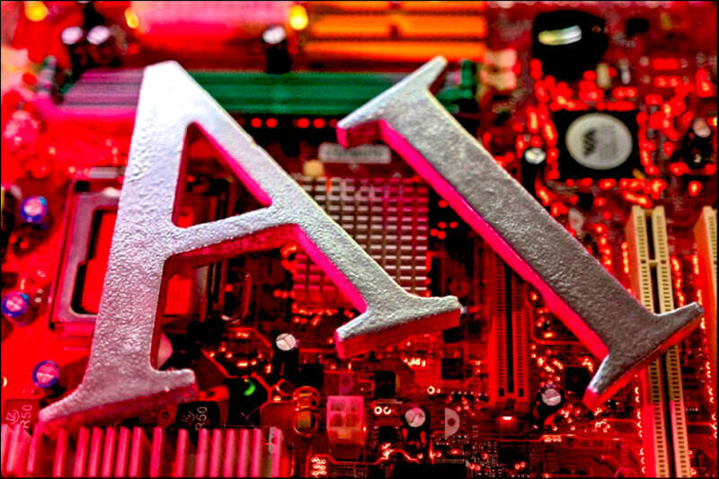 美國這個政策就是告訴全球，未來的AI世界只有親美與反美兩種選擇。示意圖。（路透檔案照）