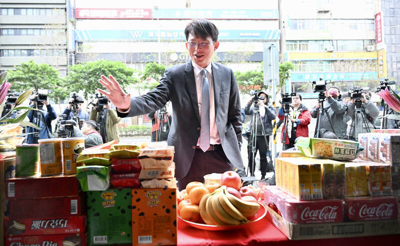 民眾黨代理主席黃國昌。（記者羅沛德攝）