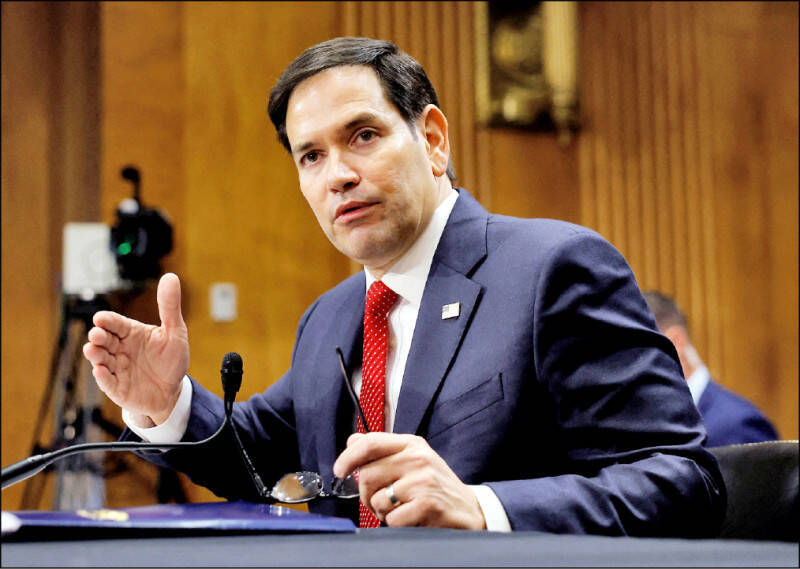 美國國務卿魯比歐。（法新社檔案照）