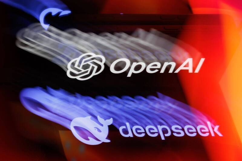中國的人工智慧新創公司開發的DeepSeek效能媲美OpenAI。（彭博檔案照）
