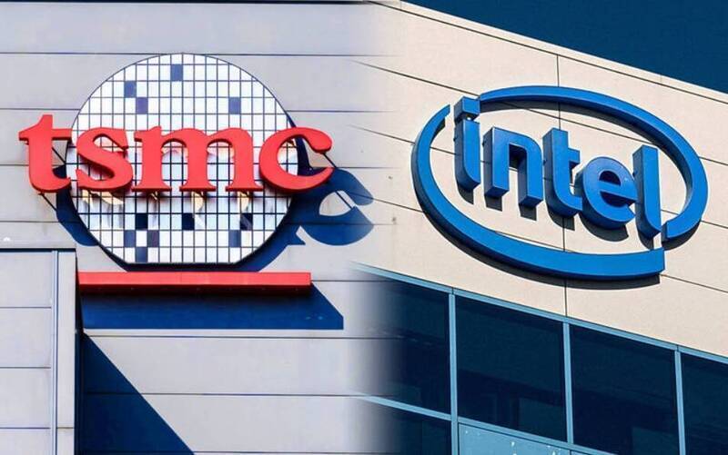 之前市場盛傳，川普政府會希望台積「拯救Intel」，以技術入股Intel。（本報合成資料照）