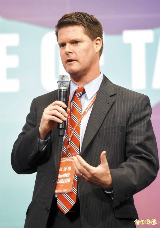 前幾天薛瑞福演講中提到，美國與其他盟國談判，會問幾個問題。（資料照）