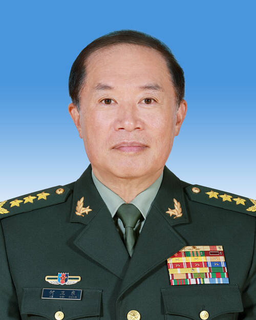 中共軍委第二副主席何衛東。（取自中國國防部官網）