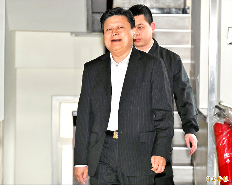 國民黨總召傅崐萁（記者塗建榮攝）