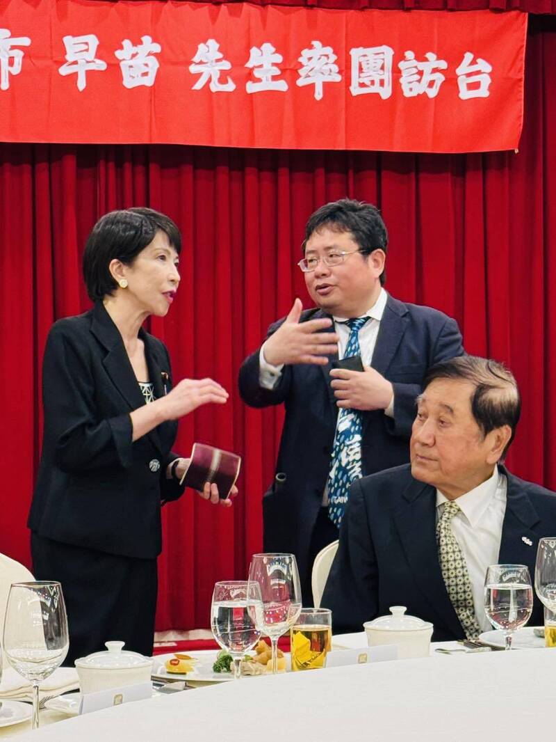 高市議員回顧了很多和安倍晉三前首相互動的故事。（取自貼文）