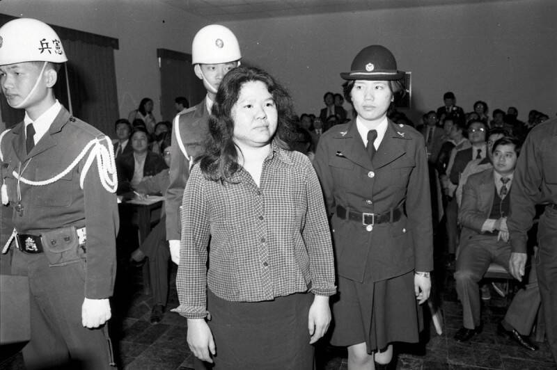 陳菊是台灣民主化的重要推手，曾因「美麗島事件」被以「叛亂罪」起訴，坐了6年黑牢。（圖擷取自劉世芳臉書）