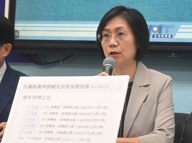 檢調持續偵辦國民黨推動罷免綠委行動出現大量死亡連署、冒名連署案，國民黨立委翁曉玲說，不法行為應該等罷免案通過再查。（資料照）