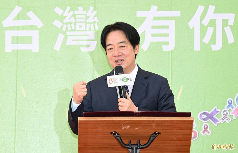 賴清德總統上任後提出「健康台灣」政策願景，成立「健康台灣推動委員會」，目標是2030年癌症標準化死亡率降低3分之1。（資料照）