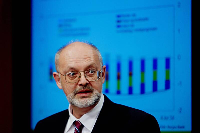 挪威央行副行長喬恩‧尼古拉森（Jon Nicolaisen ）因妻子是中國公民宣布辭職。因其職位需要受到特殊安全檢查。（法新社檔案照）