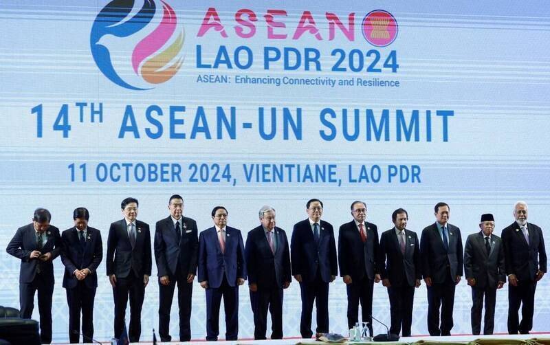 應對中國的海上擴張，台灣可藉由非正式管道參與東協（ASEAN）等組織，提供技術支援或情報共享，以間接融入區域安全合作。（路透檔案照）