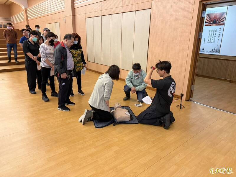 防災士訓練情況。（資料照）