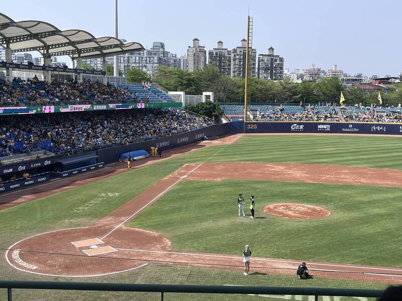 棒球場。示意圖。（取自貼文）