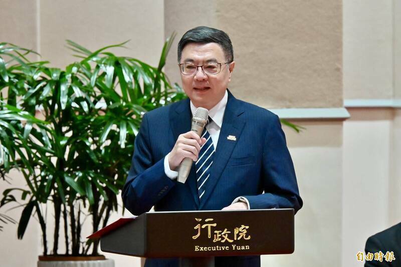 行政院長卓榮泰強調，近期國際情勢變化為世界帶來挑戰，也牽動台灣發展，呼籲立法院盡速讓「因應國際情勢強化經濟社會及國土安全韌性特別條例」草案審議通過。（資料照）