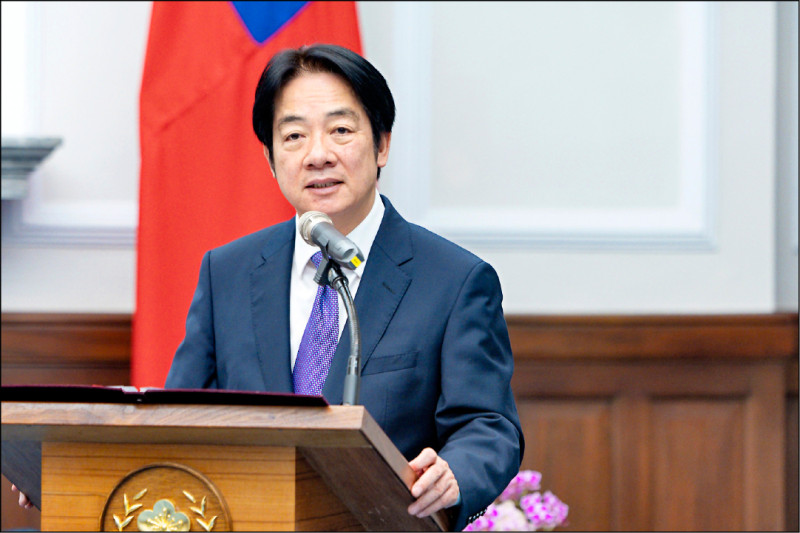 為了提升防衛，總統宣示提高軍事預算至GDP三％，政府預計下半年籌編特別預算案增加對美軍購。（總統府提供）
