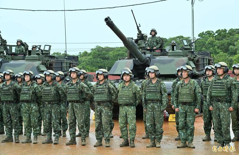 我國將M1A2T重型戰車集中部署在北部。（資料照）
