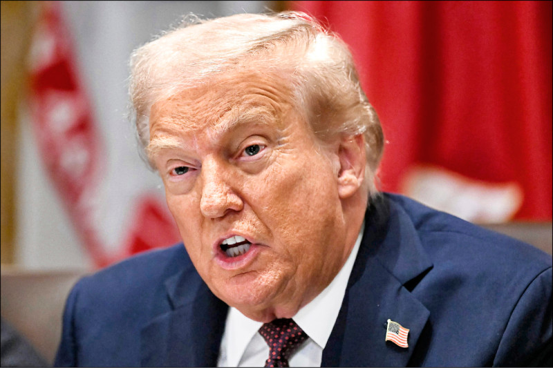 川普在二○二五年回鍋美國總統之後，在經濟方針上的大地震，已造成全球的規範、行為和制度激變。（法新社檔案照）