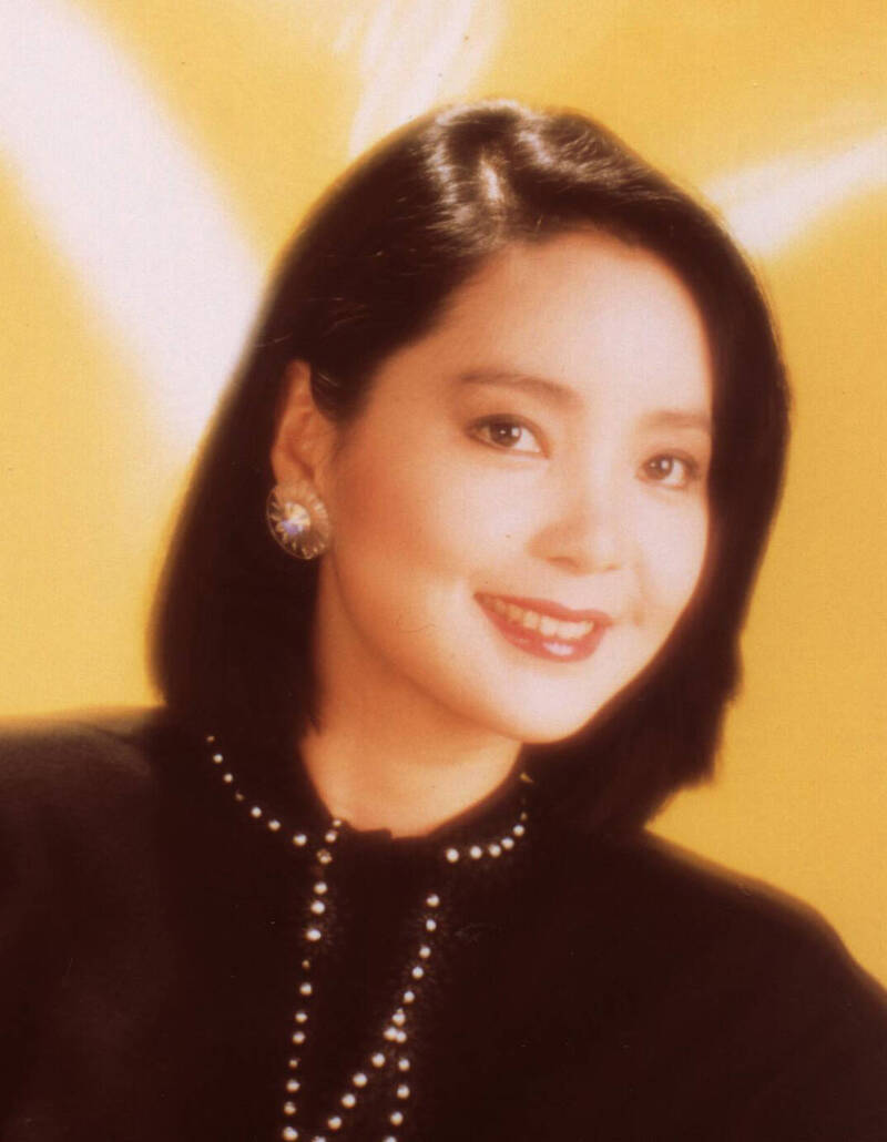 鄧麗君曾說過：「大陸一天不民主，就一天不會去大陸。」（資料照）