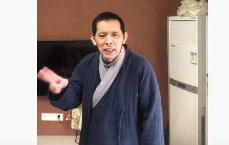 武漢市民方斌拍攝醫院的屍體影像，上傳後立刻被拘捕。（資料照，擷取自YouTube）