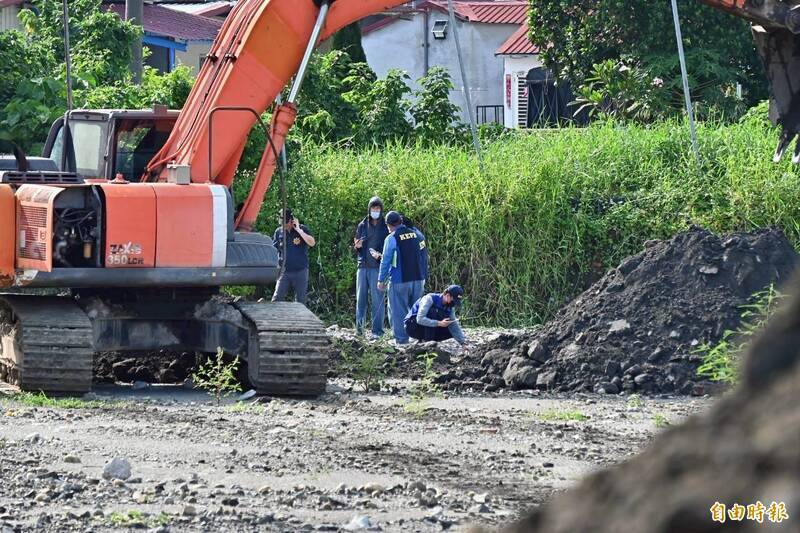 美濃大峽谷開挖4處化驗結果出爐，竟全回填營建廢棄物。（資料照）