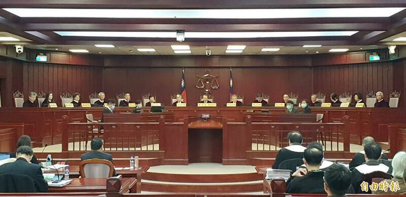 目前只有8位大法官，不足憲法法修正案規定門檻，以致憲法法庭出現實質癱瘓結果。（資料照）