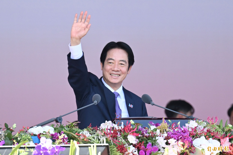 賴總統為台灣國家地位辯護，多次強調，「和平是唯一的選項」。（資料照）