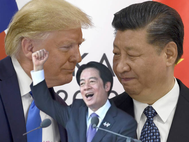 在美中台的複雜關係中，美國一方面傾力「支持」台灣實質主權；另一方面「不支持」我制憲改國名、宣佈成立「台灣共和國」。（美聯社、資料照，本報合成）