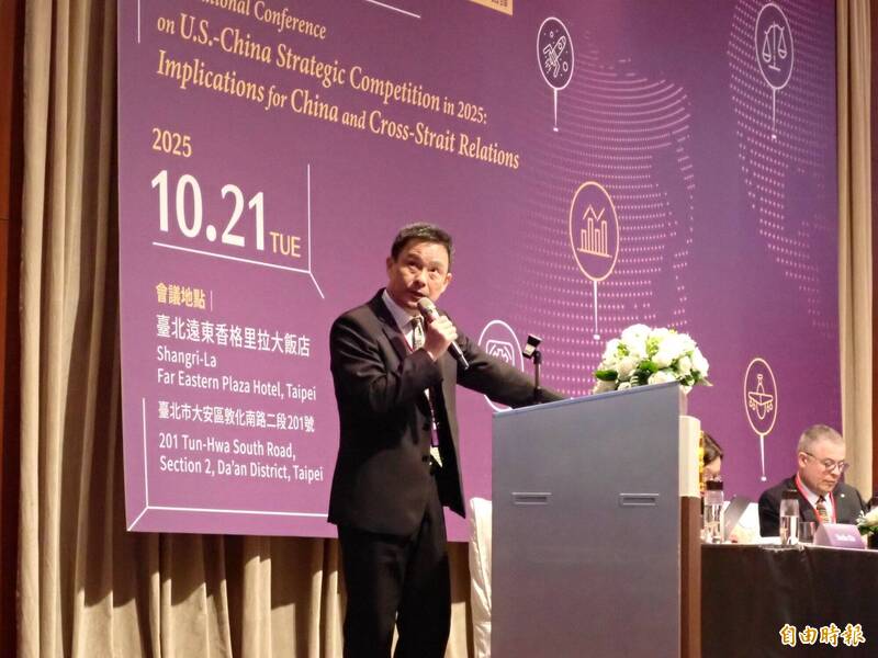 國防大學政戰學院中共軍事事務研究所教授馬振坤。（資料照）