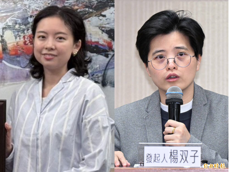 台美作家兼譯者金翎（右）曾翻譯作家楊双子（右）的《台灣漫遊錄》。（資料照，本報合成）