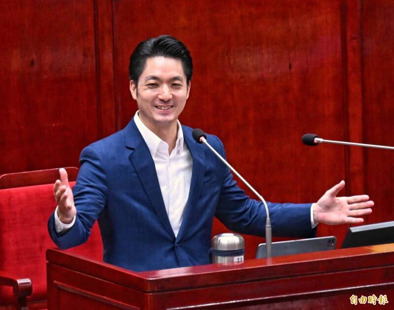 蔣萬安等著「一國兩制」後當台灣「特首」。（資料照）