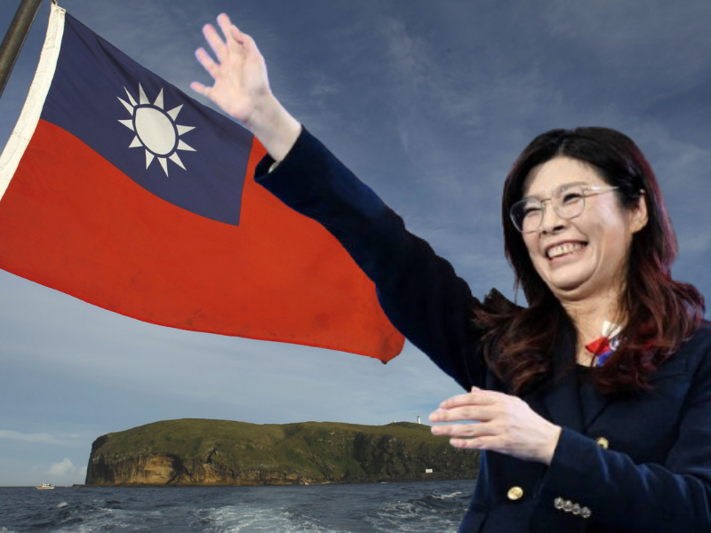 國民黨主席鄭麗文上任後即強調「捍衛民主、追求和平」；但就在同一天，北京也再次重申「不排除使用武力」。（美聯社、資料照，本報合成）