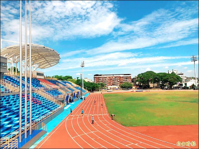 屏東縣立田徑場是舉行大型運動賽事的場地。（資料照）