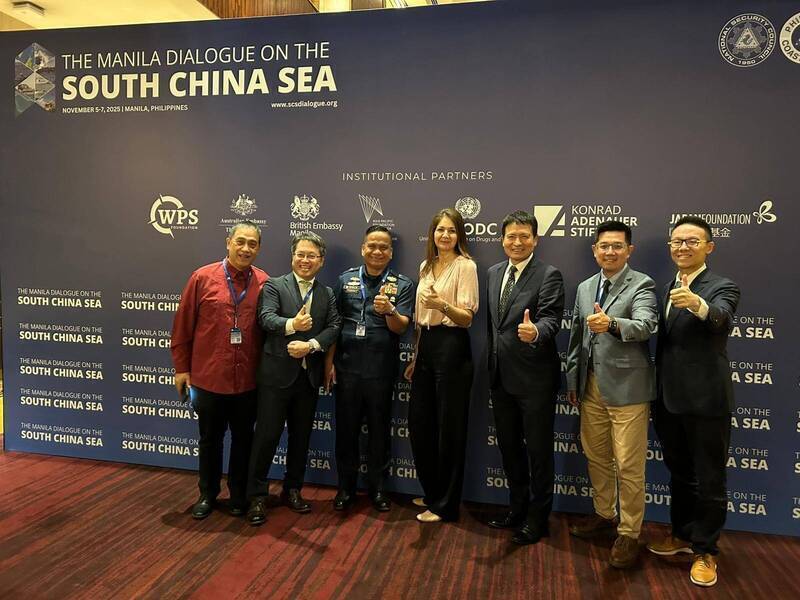 第二屆「馬尼拉南海對話」日前落幕，由於中國施壓，主辦方直到最後一刻才將「台灣」（TAIWAN）列入參與者名單中。（資料照，擷取自陳至潔臉書）