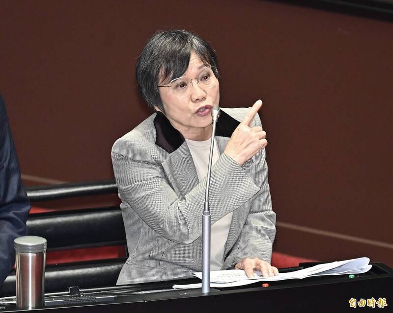 內政部長劉世芳於在立法院強硬表態，她斬釘截鐵地宣示，《國籍法》第20條沒有解釋的空間。（資料照）