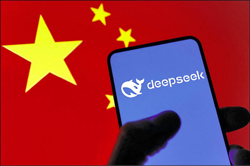 國安局示警，DeepSeek等5款中國AI語言模型，普遍存在資安風險及內容偏頗問題。（路透檔案照）