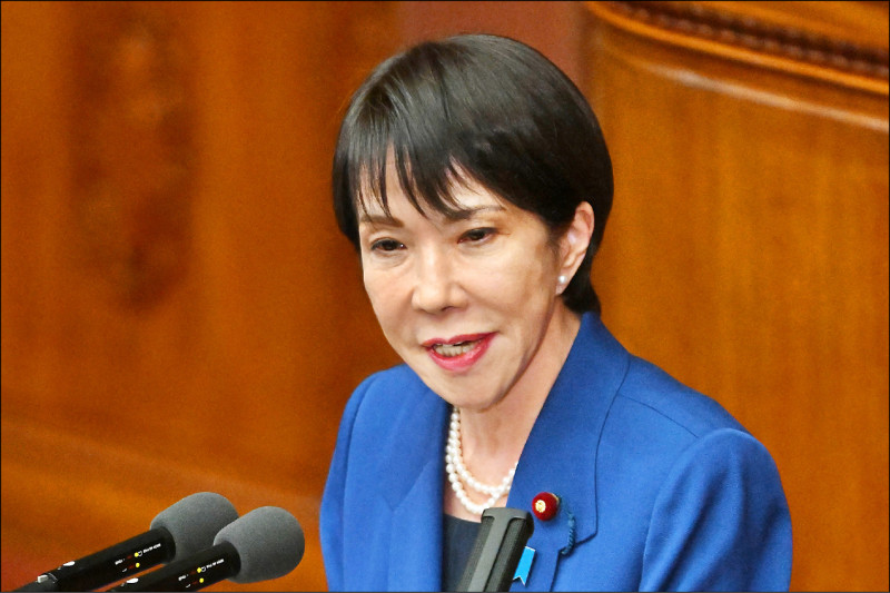 日本首相高市早苗正以「台灣有事論」，檢討「不持有、不製造、不引進核武器」的「無核三原則」，並改革自衛隊等三箭齊發，推動「國家正常化」。（法新社資料照）