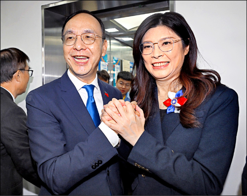 若說朱立倫時期旨在遏阻賴政府「謀獨」，到了鄭麗文時期則堂堂進入「促統」階段。（資料照）