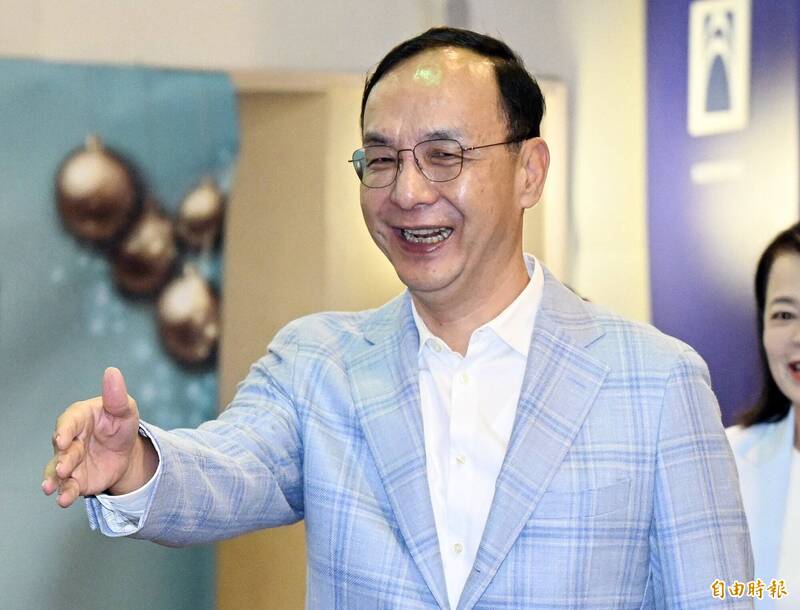 國民黨前主席朱立倫曾表示，國民黨版本的《財劃法》修法草案確實存在公式設計瑕疵。（資料照）