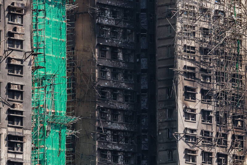 當火災熱度超過538℃，容易使鋼骨喪失一半強度；示意圖。（歐新社檔案照）