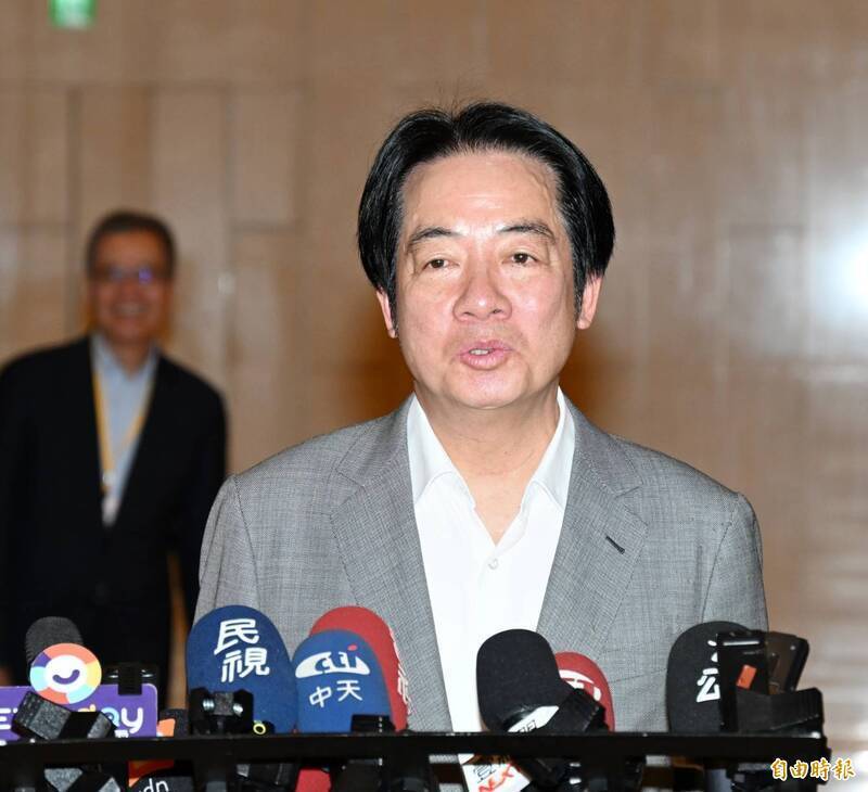 總統賴清德表示，如果朝野黨團有共識，又符合憲政程序，他願意到國會就國政方針以及國防特別預算，向人民報告，並且爭取國會的支持。（資料照）