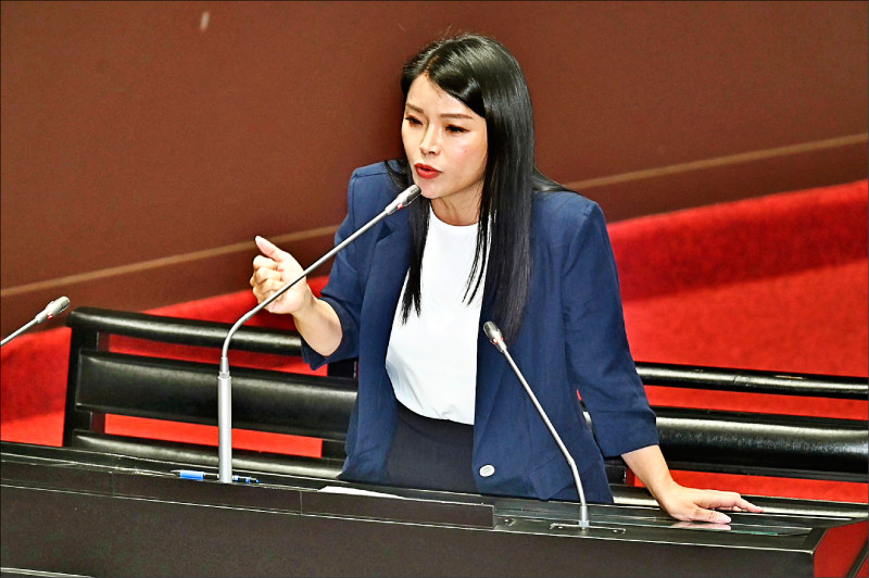 鄭麗文這種路線的人跑到雲林支持張嘉郡問鼎二〇二六，很明顯的國民黨的政治目標。
（資料照）